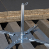 TRAPO | wspornik do systemów linowych na pokryciach z blachy trapezowej nośnej